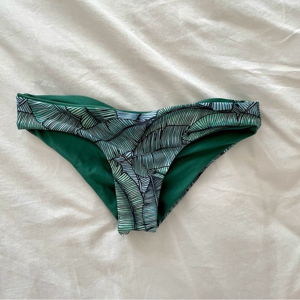 Jungle Sol Tropical Palm Bikini Bottom